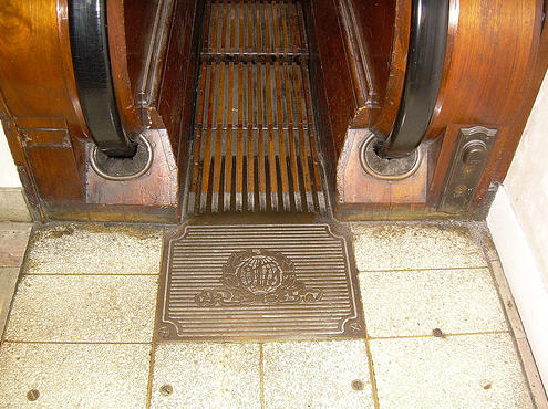  Macy*s wooden escalator Pittsburgh, Pennsylvania U.S.A. 